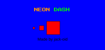 neon dash