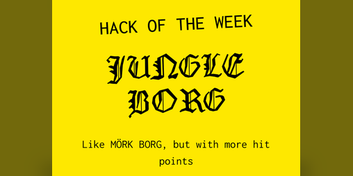 Cover image for JUNGLE BORG