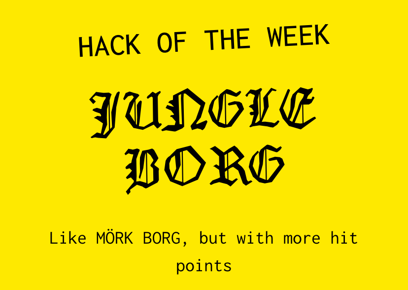 Cover image for JUNGLE BORG