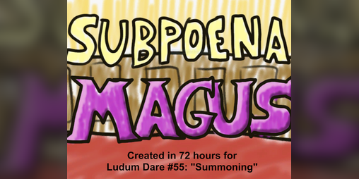 Cover image for Subpoena Magus