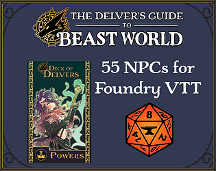 Deck of Delvers Powers for Foundry VTT
