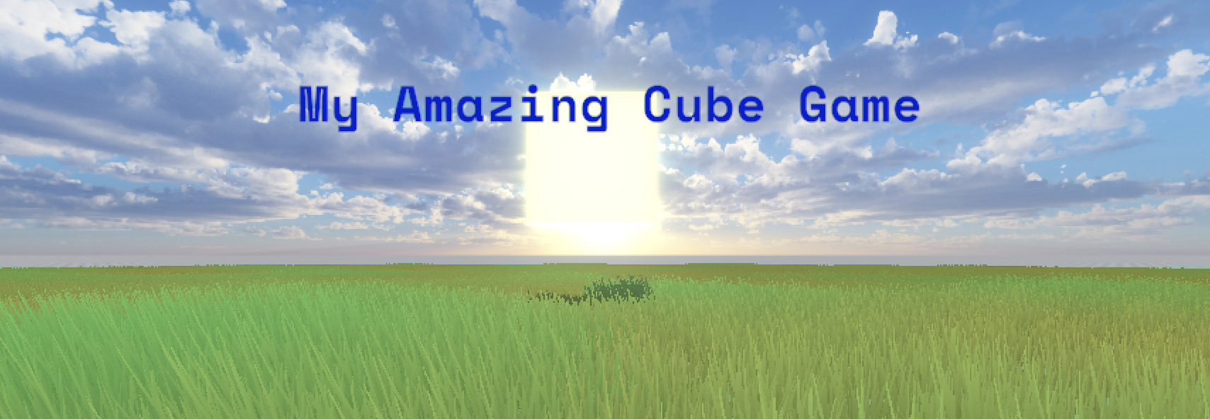 My Awesome Cube Game