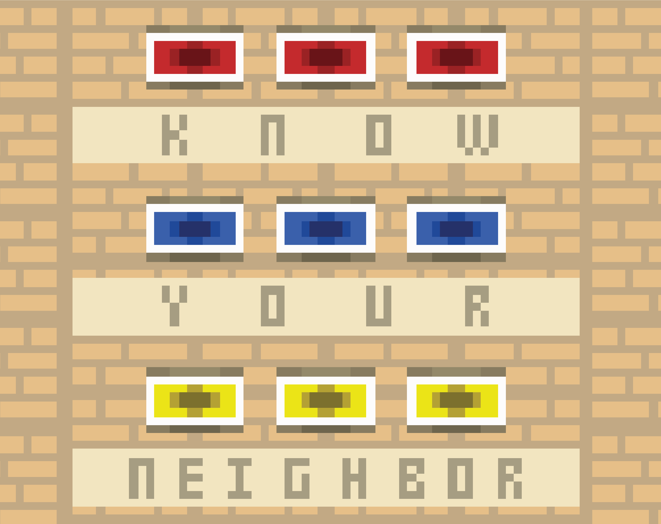Know Your Neighbor by Jason Allen