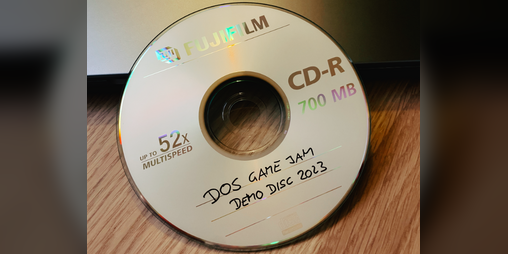 Cover image for DOS Game Jam Demo Disc 2023