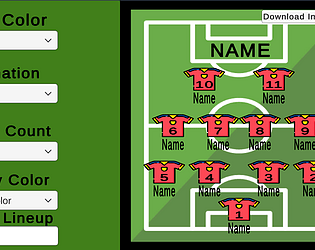 Football Lineup Builder