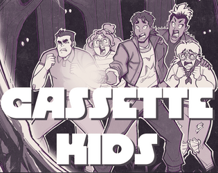 Cassette Kids   - 80s teens solving mysteries in a small town 