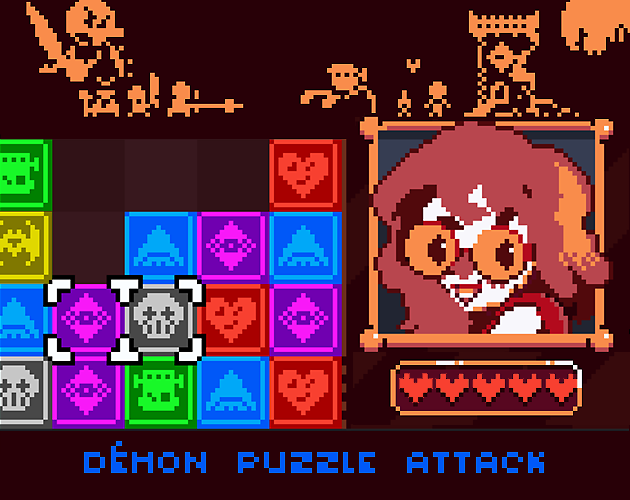 Cover image for Démon Puzzle Attack