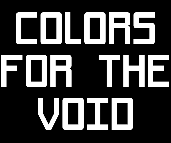 Colors For The Void by Novan