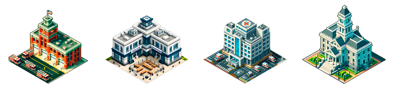Basic services buildings