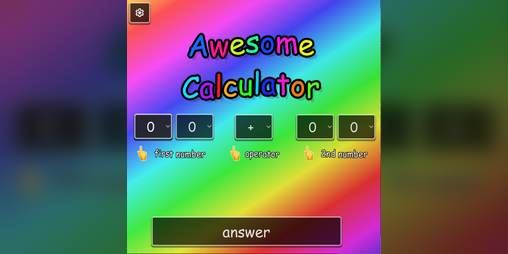 Cover image for awesome calculator
