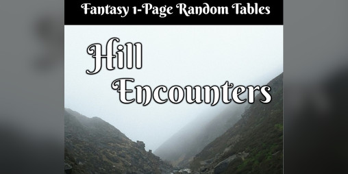 Cover image for Fantasy Hill Encounters
