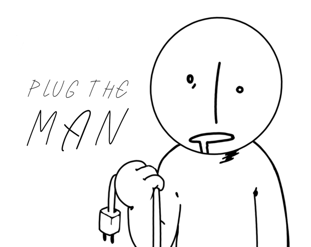 Plug The Man by TherizinoStudio
