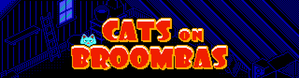 Cats on Broombas