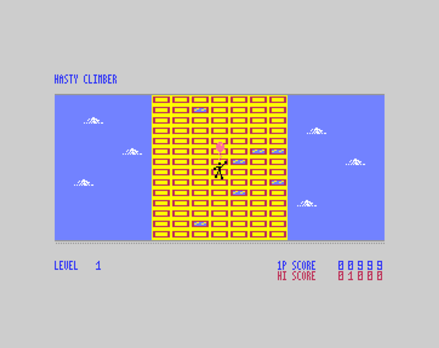 Hasty Climber (Commodore 64)
