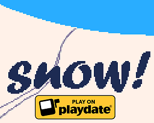 snow! Playdate Edition