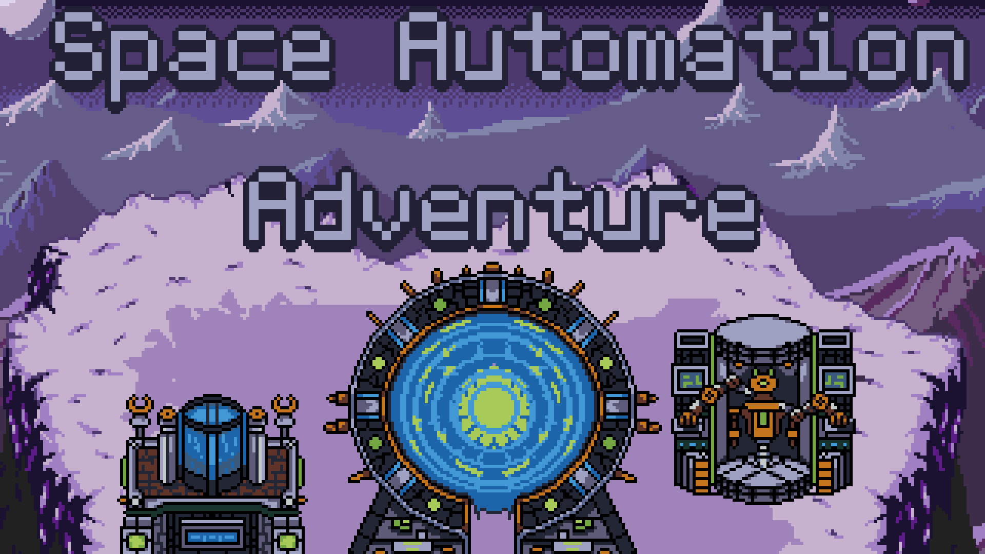 Space Automation Pixel art Pack