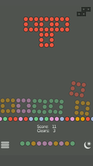 Control the pieces descent to position them