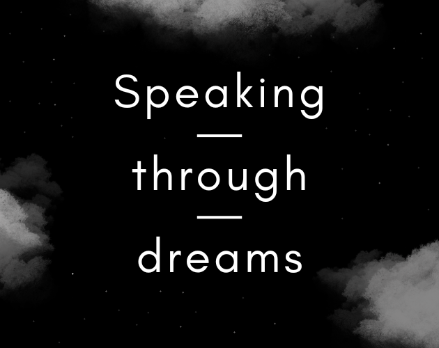 Cover image for Speaking through dreams