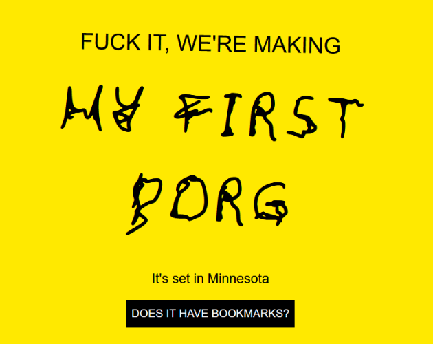 Cover image for My First Borg