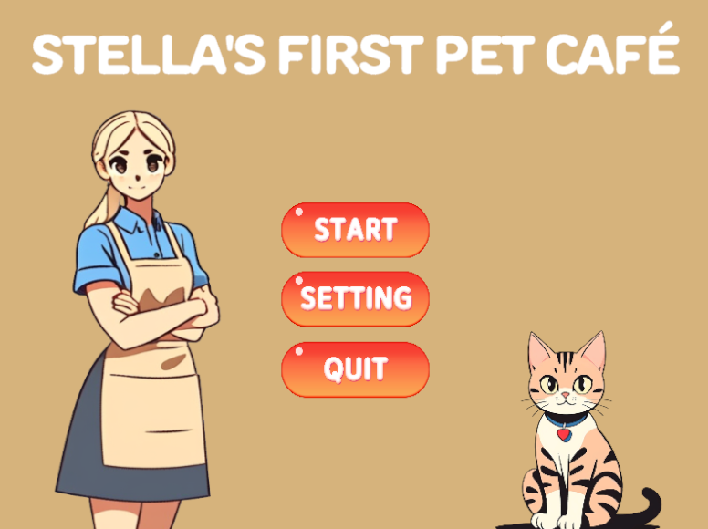 Cover image for Stella's First Pet Café