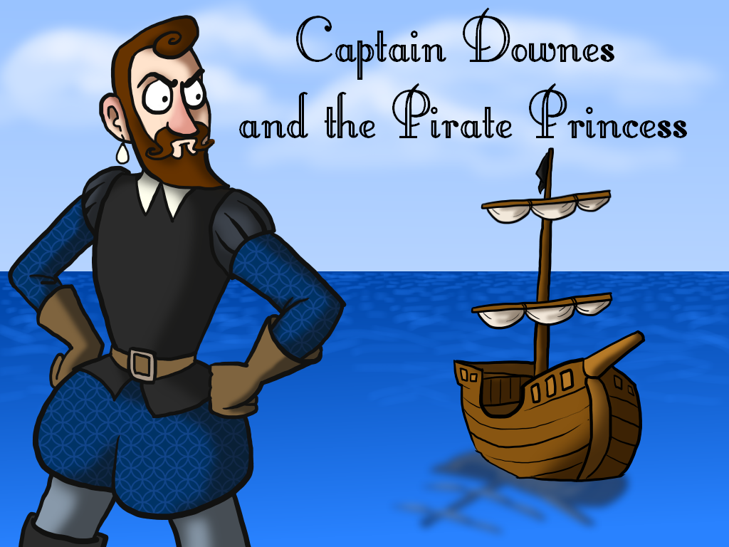 Cover image for Captain Downes and the Pirate Princess