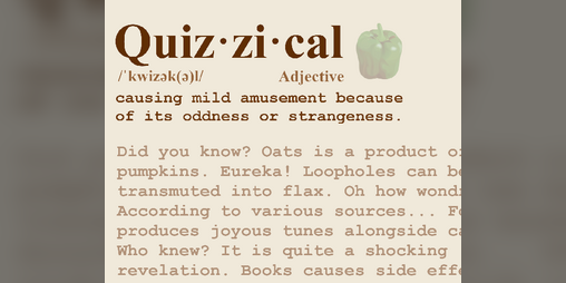 Cover image for Quiz·zi·cal (Playdate) [Jam Version]