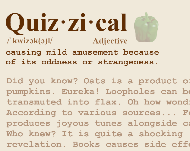 Quiz·zi·cal (Playdate) [Jam Version]