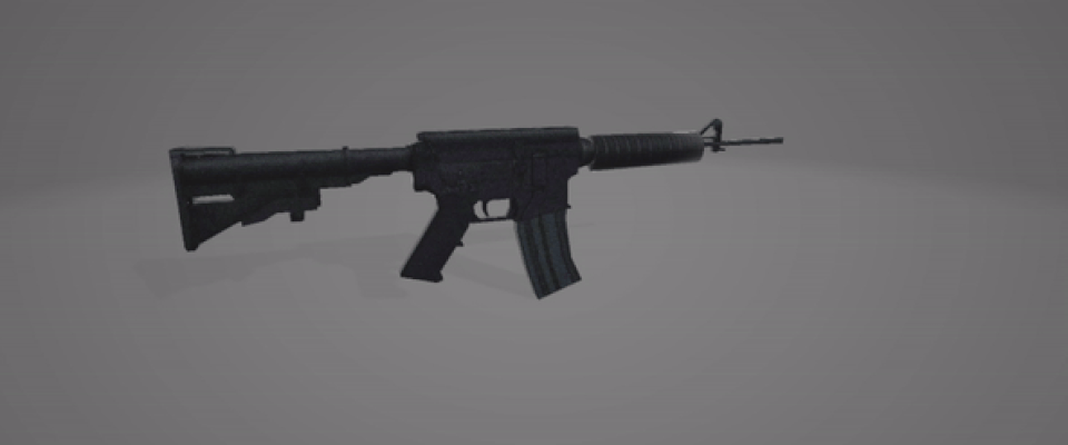 PSX style M4A1 Model