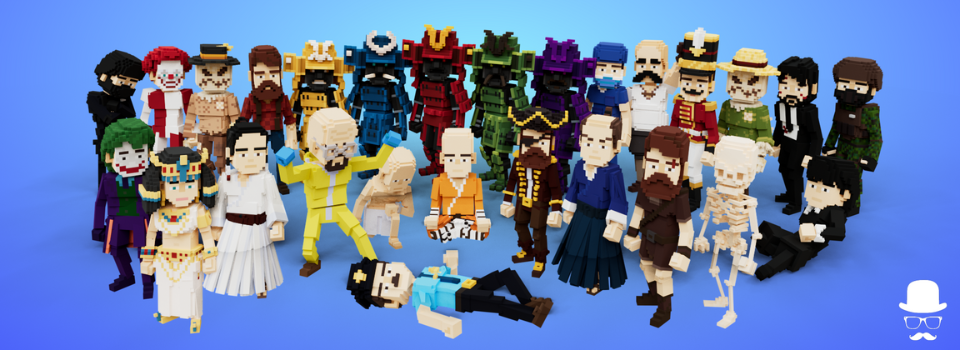 Voxel Characters Pack - Low Poly 3D Art