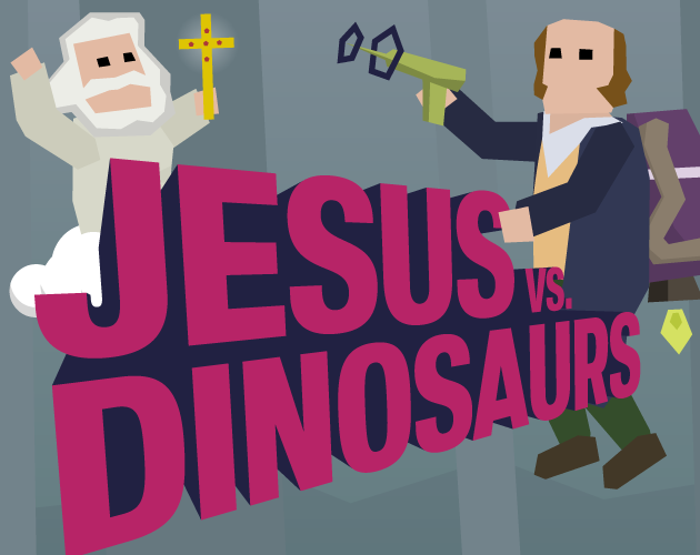 Cover image for Jesus vs. Dinosaurs