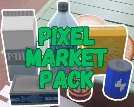 Simple Market Food 3D Game Assets Pack