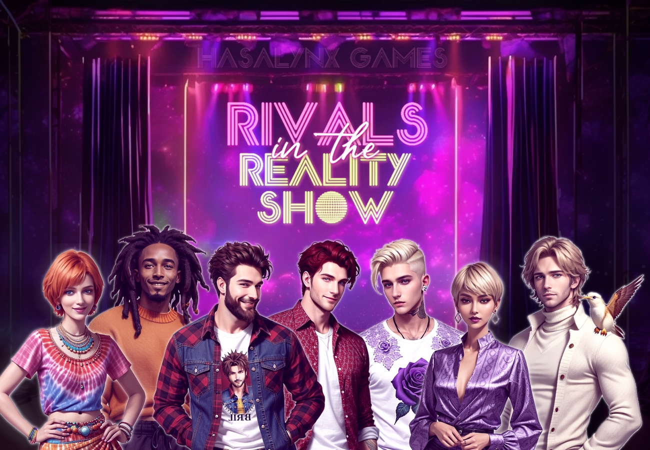 Rivals in the reality show (Gay Romance Visual Novel)