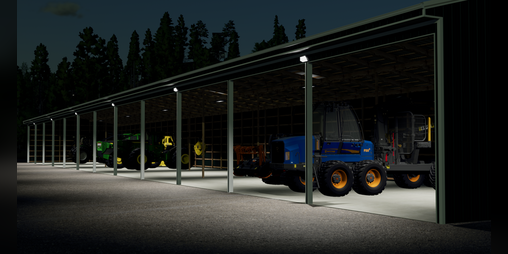 Cover image for FS22 LAC Implement Sheds Pack
