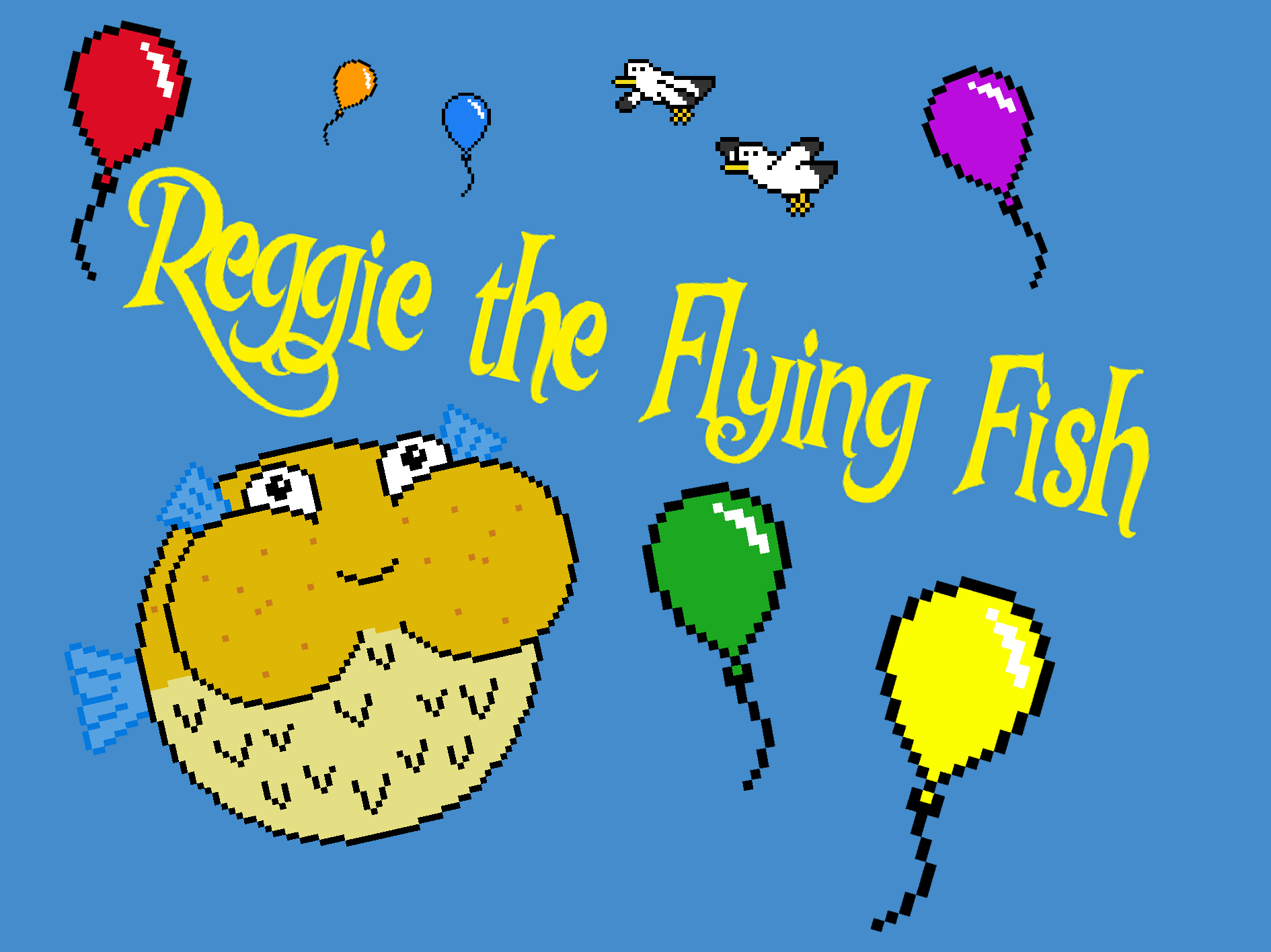 Reggie the Flying Fish by NickDanen