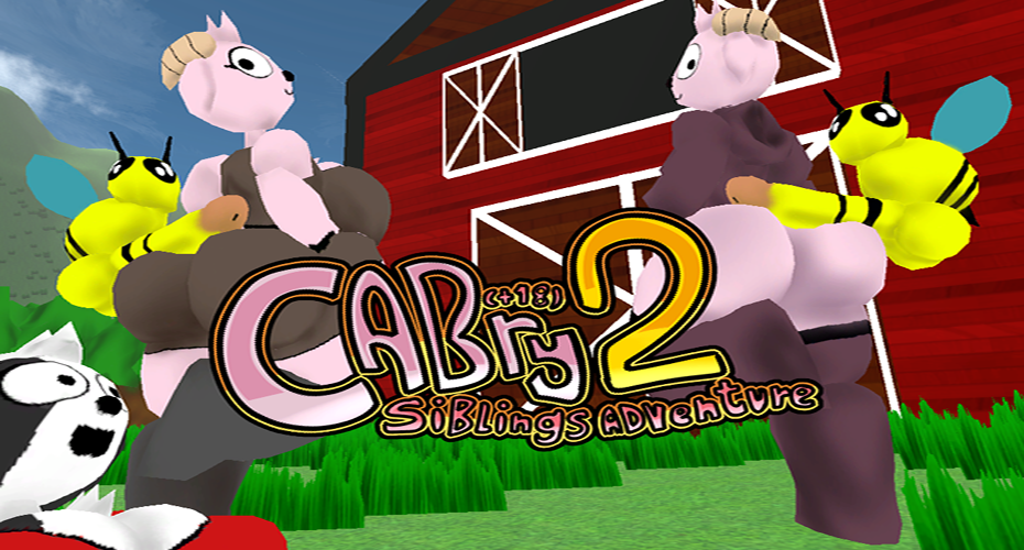 Cover art for Cabry 2: Siblings Adventure (+18) [Chubby Mom DLC] by ManForDraw23 — adult visual novel