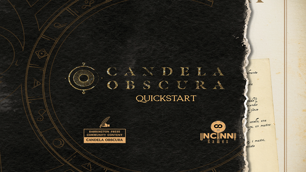 Candela Obscura - Quickstart Italiano