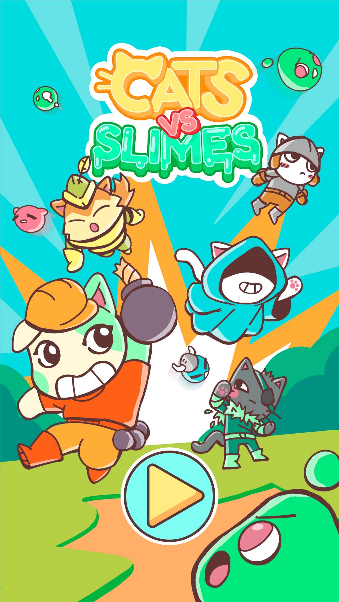 Cats vs slimes