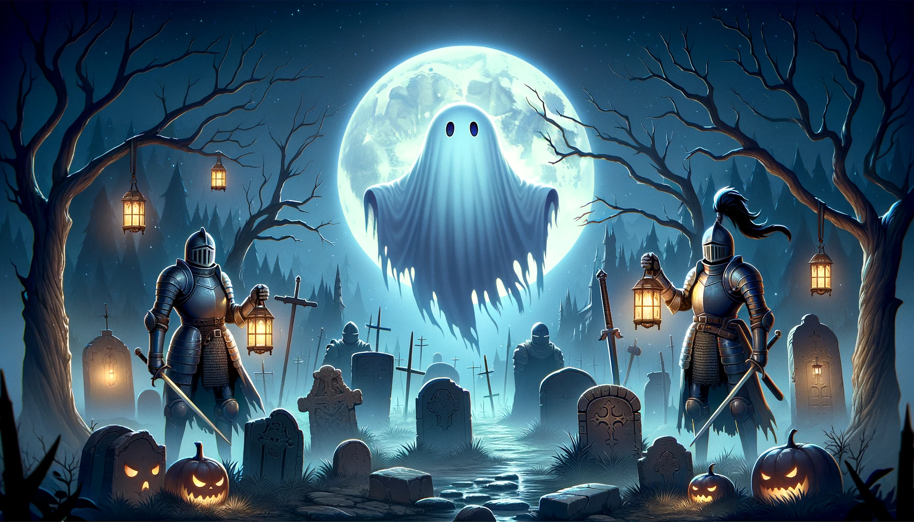 Ghost In The Graveyard