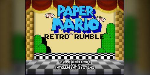 Cover image for Paper Mario: Retro Rumble