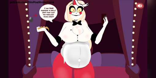 Cover image for Charlie Morningstar "New Tricks" Animated Pregnancy Pin-up