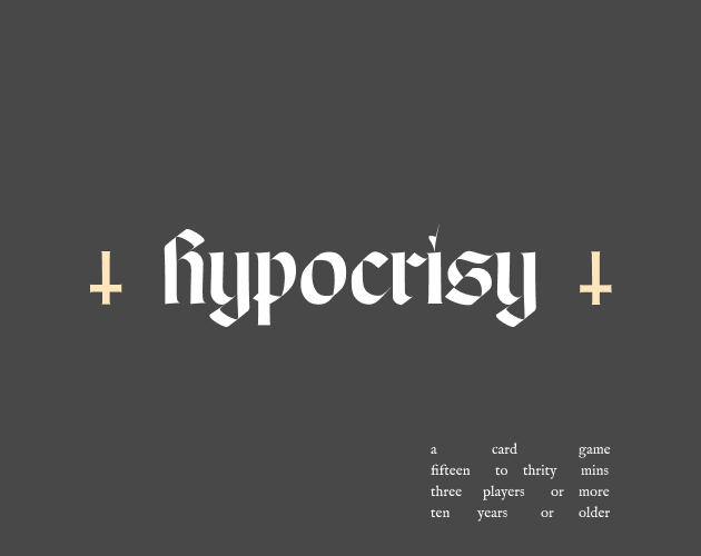 Hypocrisy by jimco