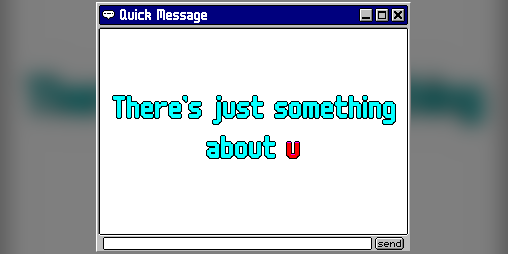 Cover image for There's just something about u