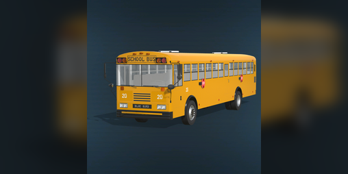 Cover image for FS22 1991 Blue Bird Cabover Bus
