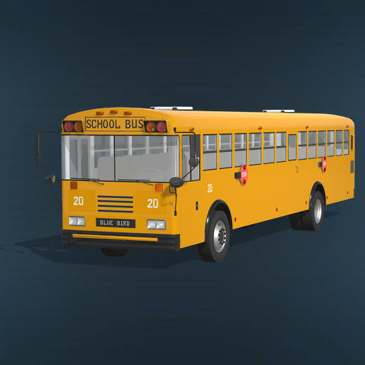 Cover image for FS22 1991 Blue Bird Cabover Bus