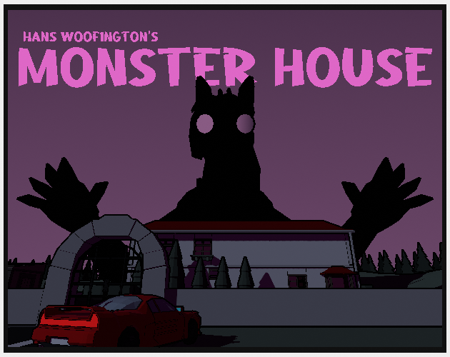 Cover image for Hans Woofington's Monster House