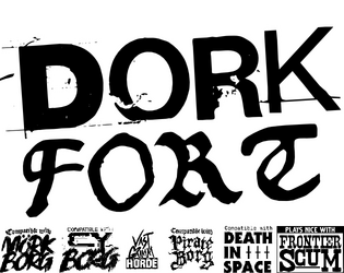 DORK FORT!   - A Mörk Borg powered blender setting & hack 