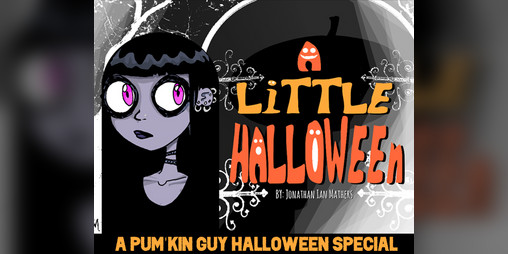 Cover image for A Little Halloween: A Pum'Kin Guy Halloween Special (Book & Movie)