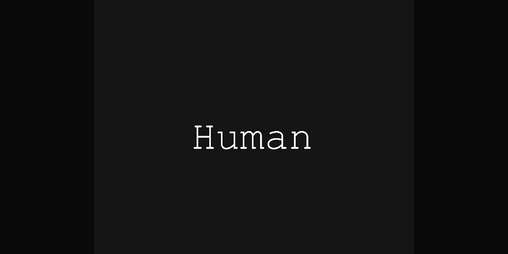 Cover image for Human