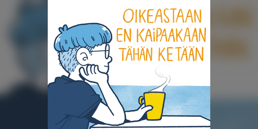 Cover image for Oikeastaan en kaipaakaan tähän ketään