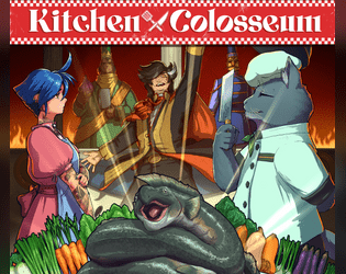 Kitchen Colosseum   - A tarot-based cooking battle RPG for 2 players. 